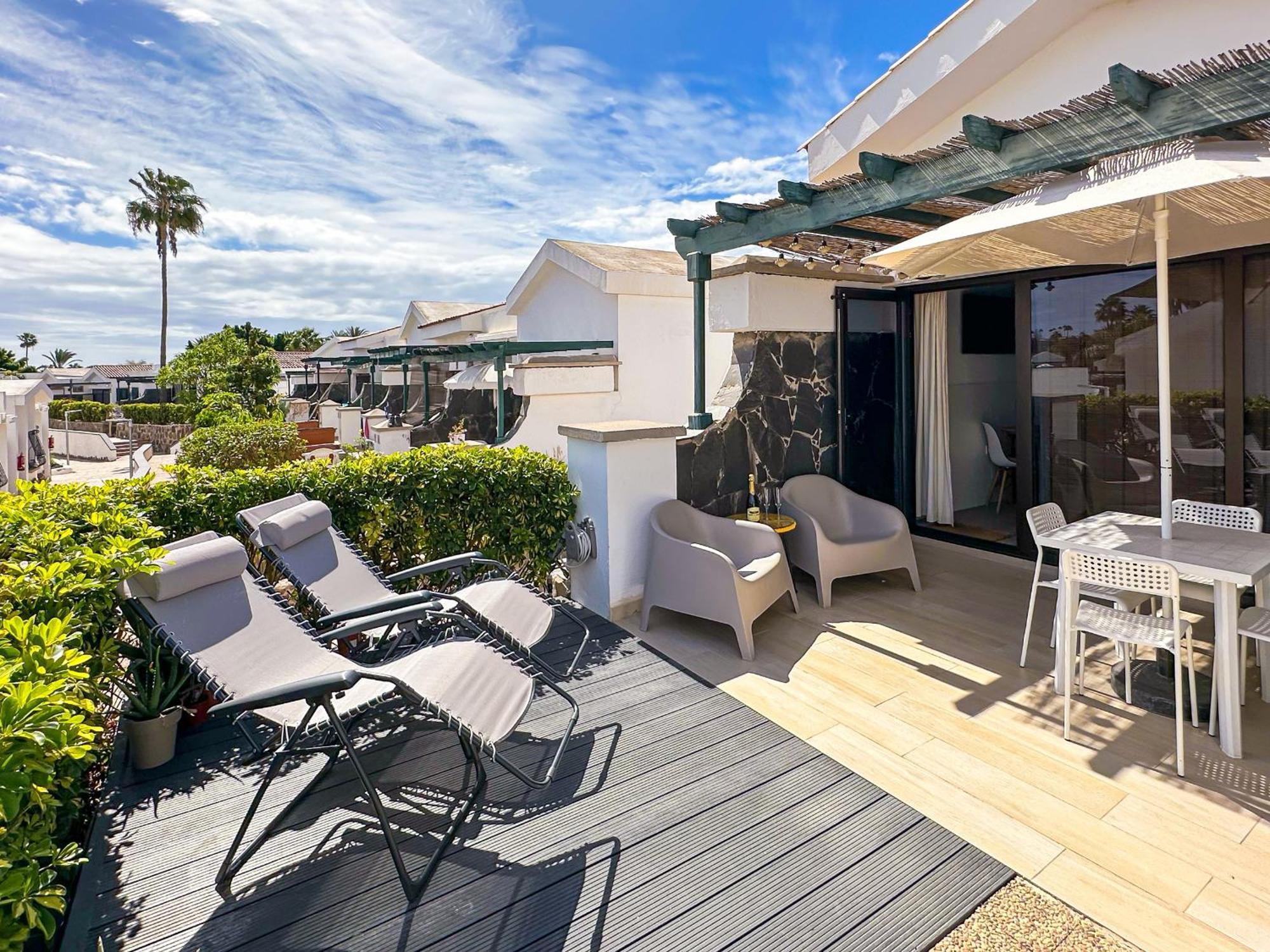 Relaxing Retreat In Maspalomas Lago - Fully Renovated Bungalow Ngoại thất bức ảnh